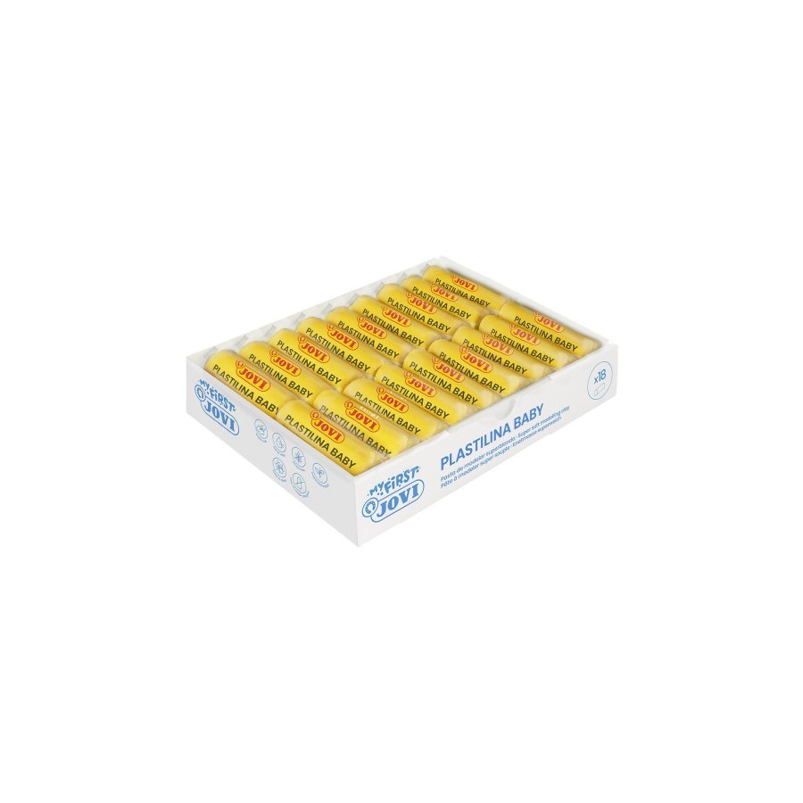 17309-MY FIRST PLASTILINA BABY CAJA 18 PASTILLAS PASTA PARA MODELAR SUPER BLANDA 38 G AMARILLO NEW JOVI 37002 17309-MY FIRST PLASTILINA BABY CAJA 18 PASTILLAS PASTA PARA MODELAR SUPER BLANDA 38 G AMARILLO NEW JOVI 37002