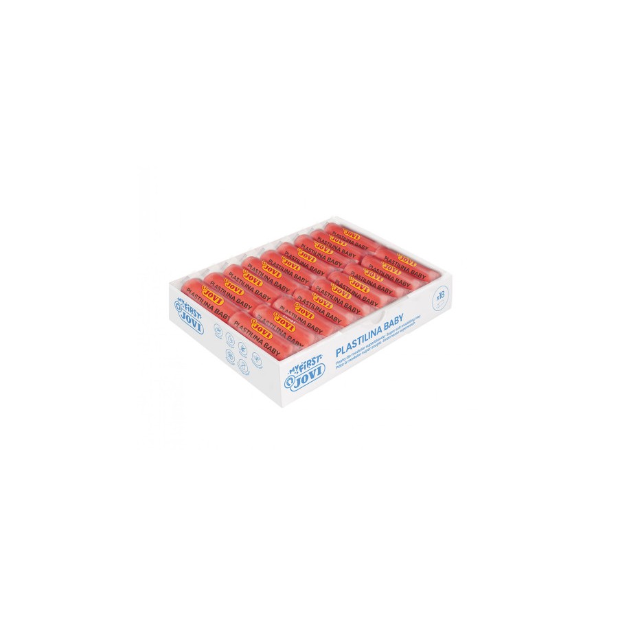 17310-MY FIRST PLASTILINA BABY CAJA 18 PASTILLAS PASTA PARA MODELAR SUPER BLANDA 38 G ROJO NEW JOVI 37005 17310-MY FIRST PLASTILINA BABY CAJA 18 PASTILLAS PASTA PARA MODELAR SUPER BLANDA 38 G ROJO NEW JOVI 37005