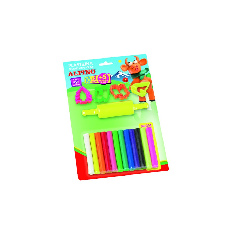 17319-BLISTER 10+2 ROLLITOS PLASTILINA 17 GRS. ALPINO DP000052 17319-BLISTER 10+2 ROLLITOS PLASTILINA 17 GRS. ALPINO DP000052