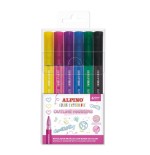 17326-Alpino AR001044 marcador 6 pieza(s) Punta redonda Colores surtidos