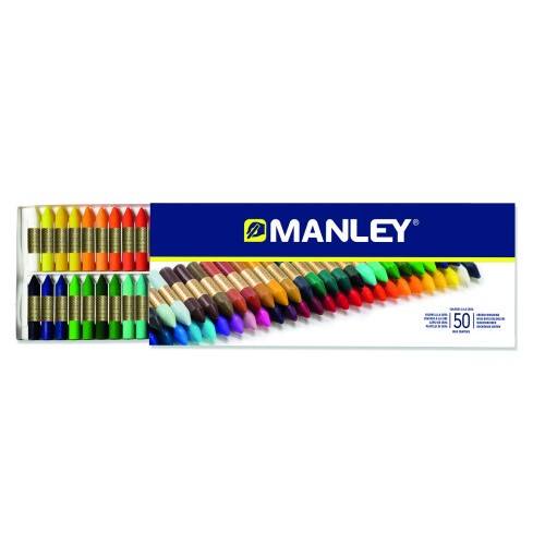 17337-ESTUCHE 50 CERAS MANLEY MNC00088