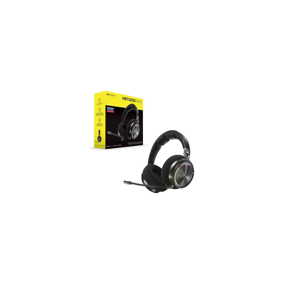 AURICULARES CORSAIR VIRTUOSO MAX WIRELESS NEGRO CA 9011372 WW