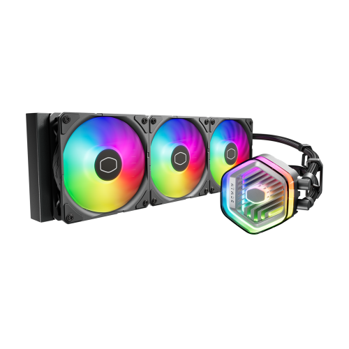 17418-Cooler Master MasterLiquid 360 ATMOS Procesador Kit de refrigeracion liquida 12 cm Negro