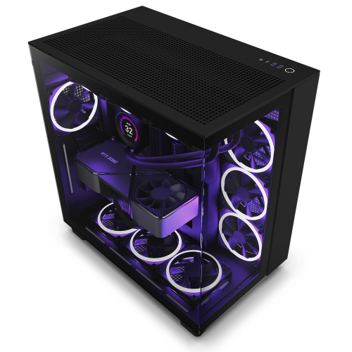17428-NZXT H9 All Black Midi Tower Negro