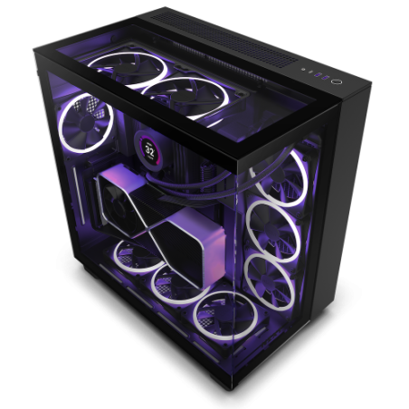 17431-NZXT H9 Elite Midi Tower Negro