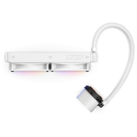 17453-NZXT Kraken 240 RGB Procesador Sistema de refrigeracion liquida todo en uno 12 cm Blanco 1 pieza(s)