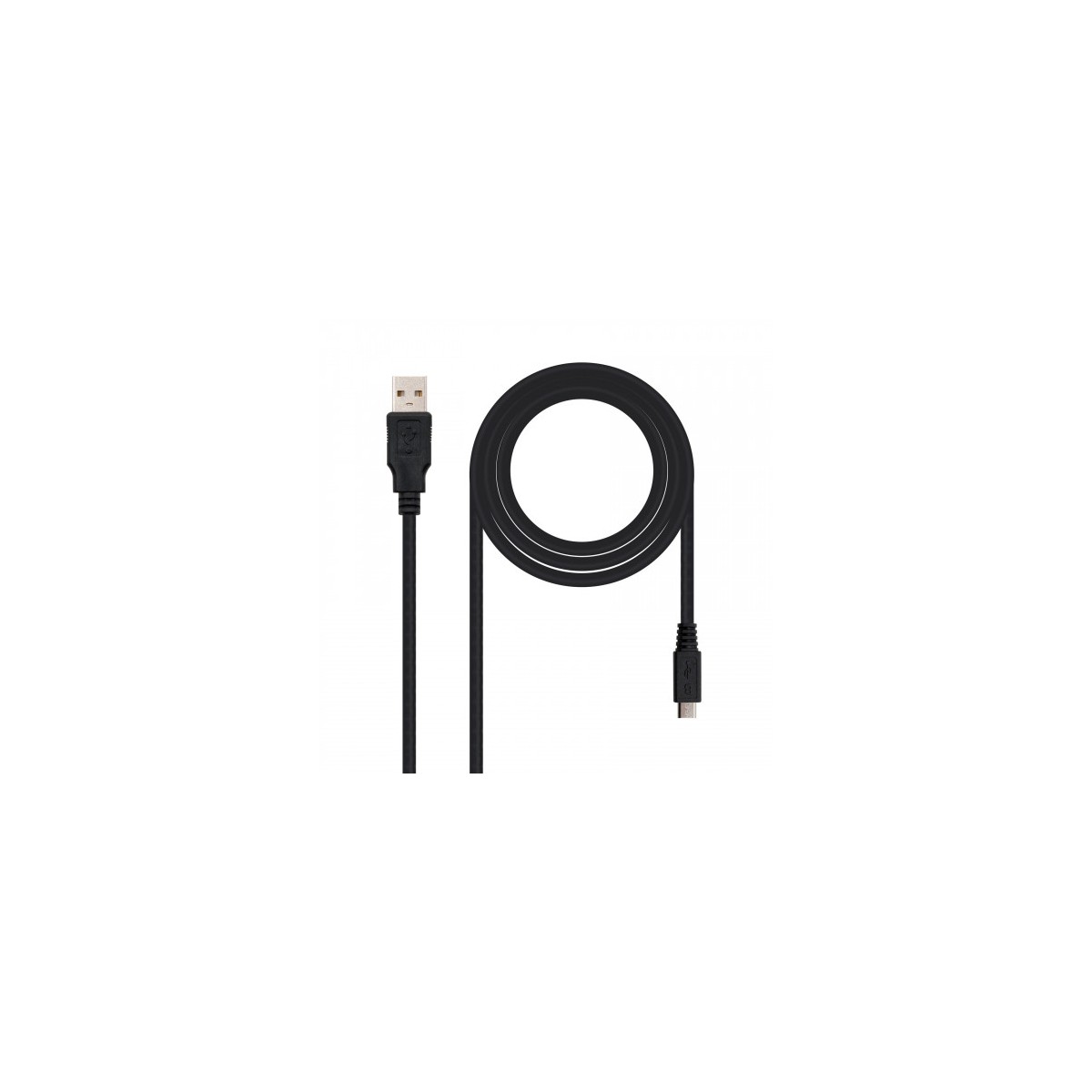 Nanocable CABLE USB 20 TIPO A M MICRO USB B M 08 M