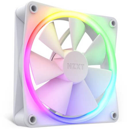 17527-NZXT F120 RGB Carcasa del ordenador Ventilador 12 cm Blanco 1 pieza(s)