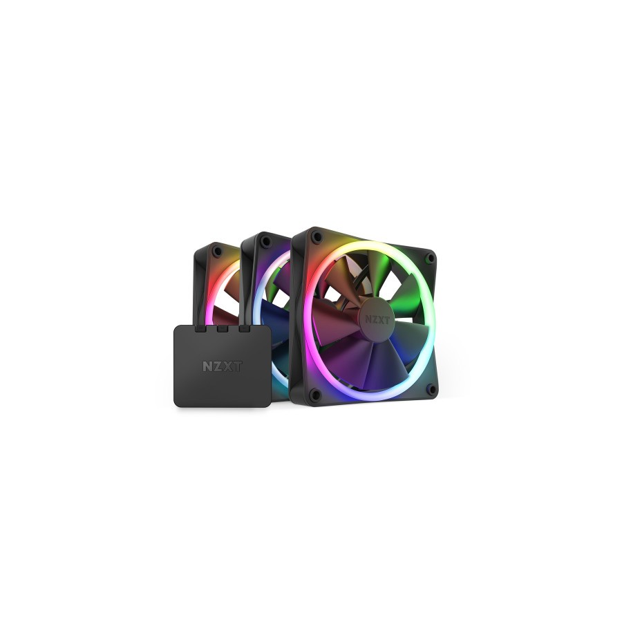 17529-NZXT F120 RGB Triple Pack Carcasa del ordenador Ventilador 12 cm Negro 3 pieza(s) 17529-NZXT F120 RGB Triple Pack Carcasa del ordenador Ventilador 12 cm Negro 3 pieza(s)
