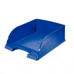 1756-BANDEJA APILABLE JUMBO EN POLIESTIRENO FORMATO FOLIO COLOR AZUL LEITZ 52330035