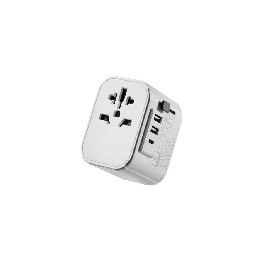 17575-Ewent EW1475 adaptador de enchufe electrico Universal Blanco 17575-Ewent EW1475 adaptador de enchufe electrico Universal Blanco