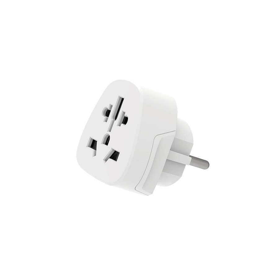 17577-Ewent EW1480 adaptador de enchufe electrico Universal Blanco 17577-Ewent EW1480 adaptador de enchufe electrico Universal Blanco