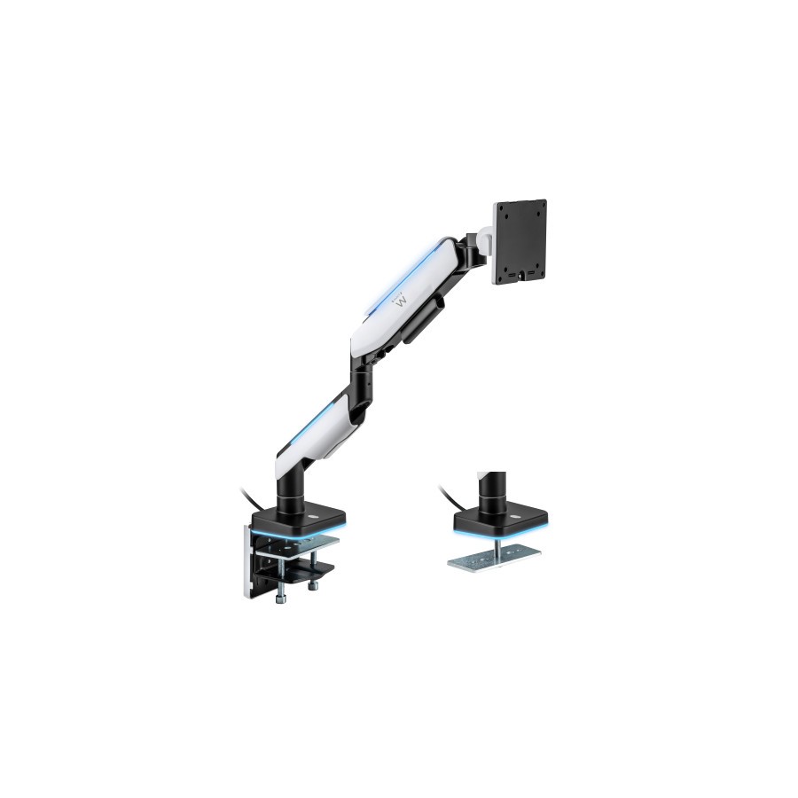 17597-Ewent EW1509 soporte para monitor 124,5 cm (49") Negro, Blanco Escritorio 17597-Ewent EW1509 soporte para monitor 124,5 cm (49") Negro, Blanco Escritorio