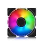 17685-Fractal Design Prisma AL-12 PWM Carcasa del ordenador Ventilador 12 cm Negro, Blanco 1 pieza(s)