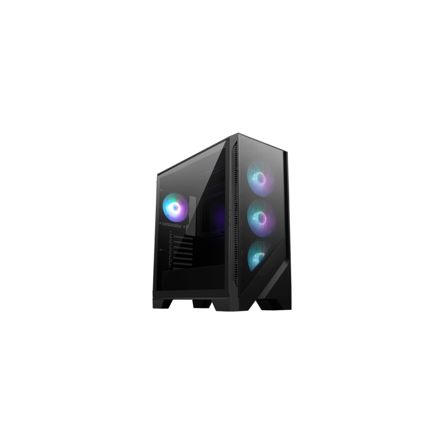 17696-MSI MAG FORGE 320R AIRFLOW carcasa de ordenador Micro Torre Negro, Transparente 17696-MSI MAG FORGE 320R AIRFLOW carcasa de ordenador Micro Torre Negro, Transparente
