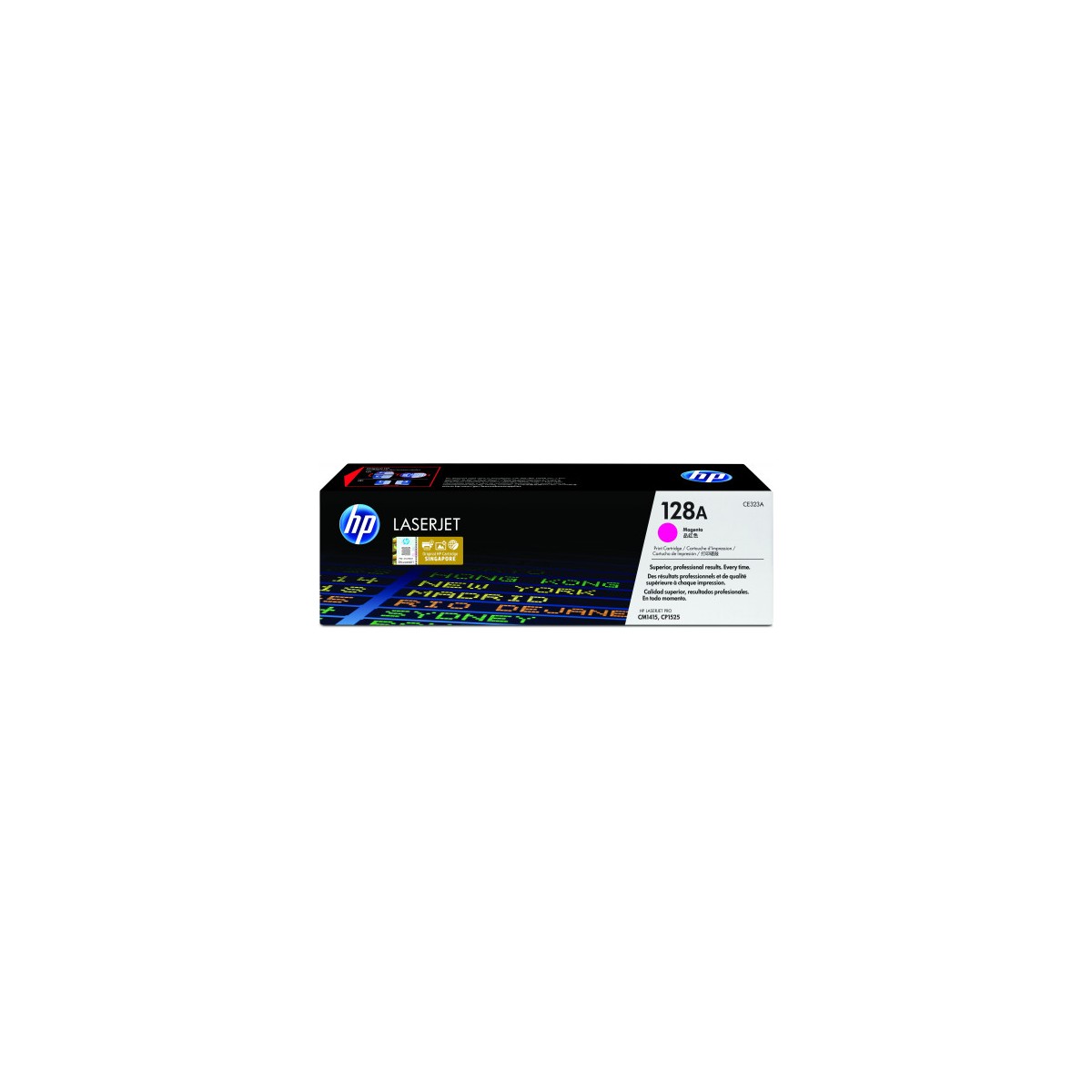 HP 128A TONER HP128A MAGENTA CE323A