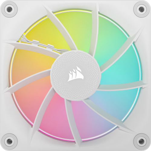 17726-Corsair iCUE LINK LX120 RGB Carcasa del ordenador Ventilador 12 cm Blanco 1 pieza(s)
