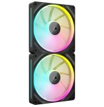 17731-Corsair CO-9051028-WW sistema de refrigeracion para ordenador Carcasa del ordenador Ventilador 14 cm Negro 2 pieza