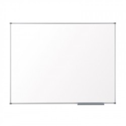 1775-Nobo Pizarra blanca Basic magnetica de acero 1200x900 mm con marco basico
