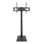 17755-TooQ Mirage Soporte de Suelo con Regulacion de Altura para Pantallas 37"-70"