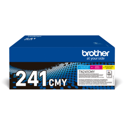 Brother TN 241CMY cartucho de toner 3 piezas Original Cian Magenta Amarillo