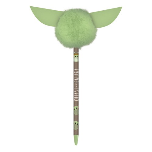 17796-BOLIGRAFO CON POMPON MANDALORIAN CUTEST IN GALAXY PYRAMID INTERNATIONAL REDSTRING SR73285