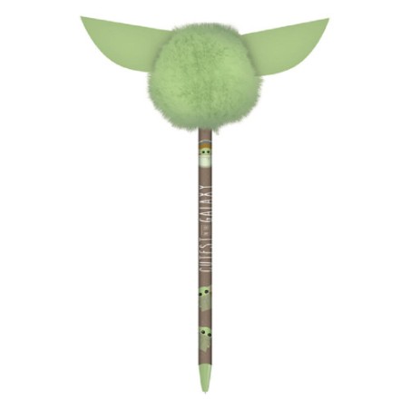 17796-BOLIGRAFO CON POMPON MANDALORIAN CUTEST IN GALAXY PYRAMID INTERNATIONAL REDSTRING SR73285