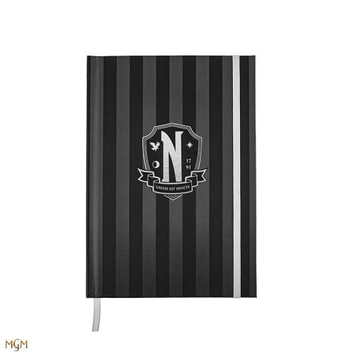 17811-CUADERNO NEVERMORE ACADEMY 14,5X21 CM CINEREPLICAS REDSTRING CR5171