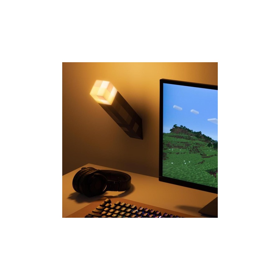 17840-LAMPARA ANTORCHA MINECRAFT PALADONE REDSTRING PP9202MCF 17840-LAMPARA ANTORCHA MINECRAFT PALADONE REDSTRING PP9202MCF