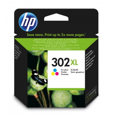 HP 302XL CARTUCHO DE TINTA TRICOLOR HP302XL F6U67AE