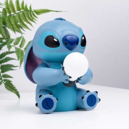 17859-LAMPARA DISNEY STITCH CON BOMBILLA 16 CM PALADONE REDSTRING PP9652LS