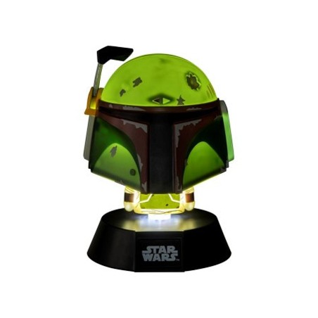 17861-LAMPARA ICONS BOBA FETT 12 CM PALADONE REDSTRING PP6379SWV2