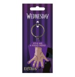 17889-LLAVERO GOMA CHOCA LA MANO WEDNESDAY PYRAMID INTERNATIONAL REDSTRING RK39476C
