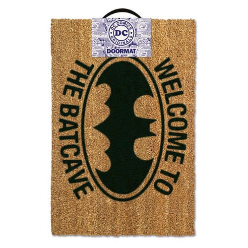 17895-FELPUDO BATMAN WELLCOME TO THE BATCAVE PYRAMID INTERNATIONAL REDSTRING GP85021