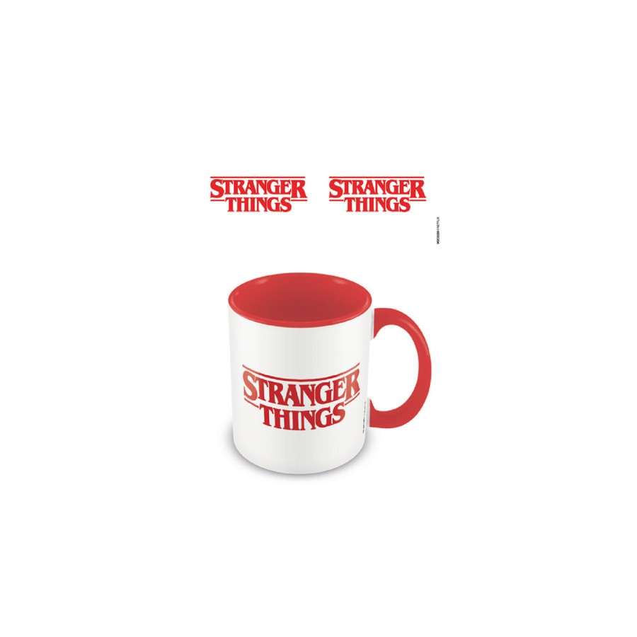 17898-TAZA STRANGER THINGS LOGO PYRAMID INTERNATIONAL REDSTRING MGC25289