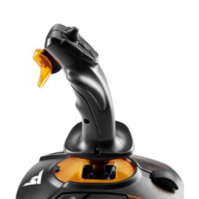 Thrustmaster T 16000M FC S Negro Naranja USB Palanca de mando Analogico Digital PC