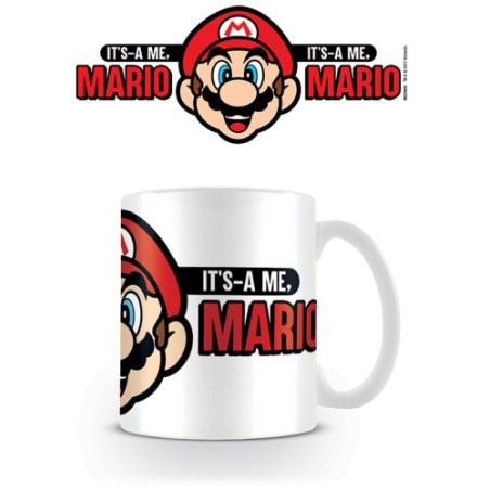 17918-TAZA DESAYUNO SUPER MARIO ITS A ME - MARIO PYRAMID INTERNATIONAL REDSTRING MG24845