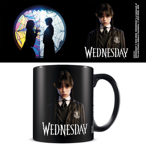 17923-TAZA NEGRA FRIENDSHIP WEDNESDAY PYRAMID INTERNATIONAL REDSTRING MGB27841