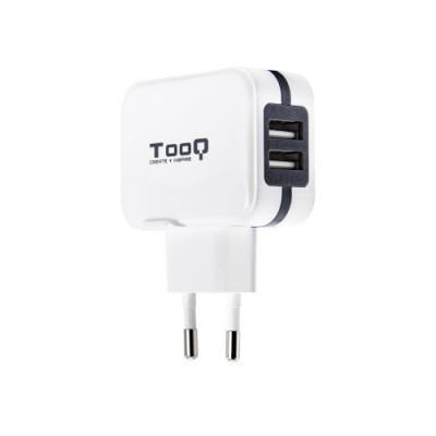 TOOQ CARGADOR PARED USB BLANCO TQWC 1S02WT