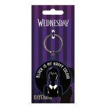 17932-LLAVERO GOMA NEGRO MY HAPPY COLOUR WEDNESDAY PYRAMID REDSTRING RK39475C