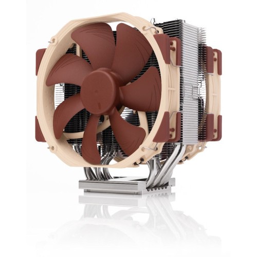 17970-Noctua NH-U14S TR5-SP6 sistema de refrigeracion para ordenador Procesador Refrigerador de aire 14 cm Marron claro