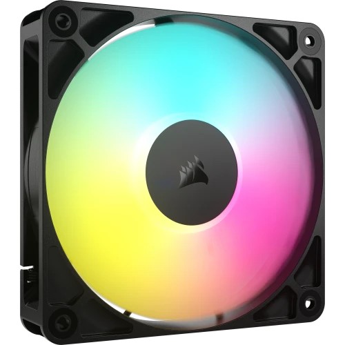 18009-Corsair RS120 ARGB Carcasa del ordenador Ventilador 12 cm Negro 1 pieza(s)