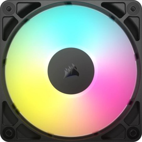 18010-Corsair RS120 ARGB Carcasa del ordenador Ventilador 12 cm Negro 1 pieza(s)