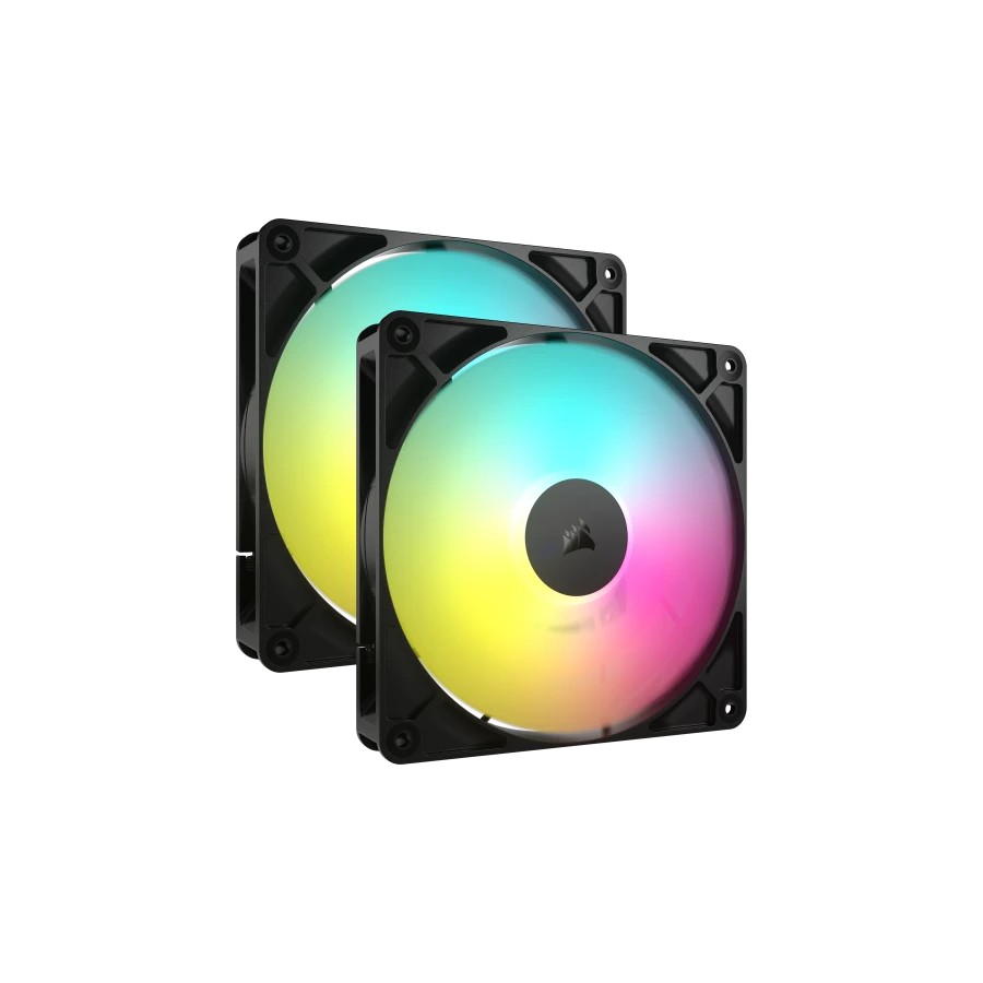 18015-Corsair RS140 ARGB Carcasa del ordenador Ventilador 14 cm Negro 2 pieza(s) 18015-Corsair RS140 ARGB Carcasa del ordenador Ventilador 14 cm Negro 2 pieza(s)