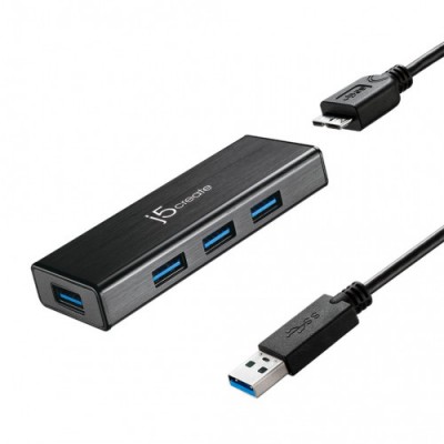 J5CREATE JUH340 MINI HUB USB 30 4 PUERTOS