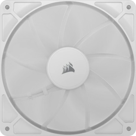 18037-Corsair RS140 Carcasa del ordenador Ventilador 14 cm Blanco 2 pieza(s)