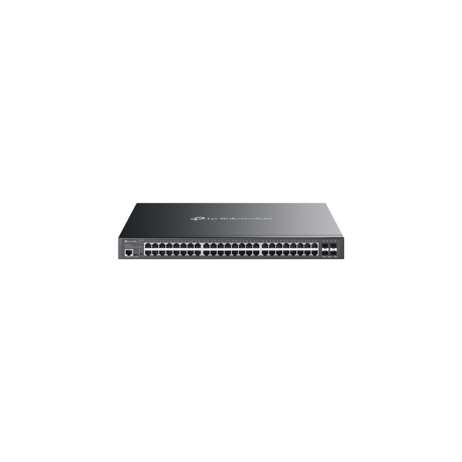 18042-TP-Link Omada SG3452XMPP switch Gestionado L2+ Gigabit Ethernet (10/100/1000) Energia sobre Ethernet (PoE) 1U Negr 18042-TP-Link Omada SG3452XMPP switch Gestionado L2+ Gigabit Ethernet (10/100/1000) Energia sobre Ethernet (PoE) 1U Negr
