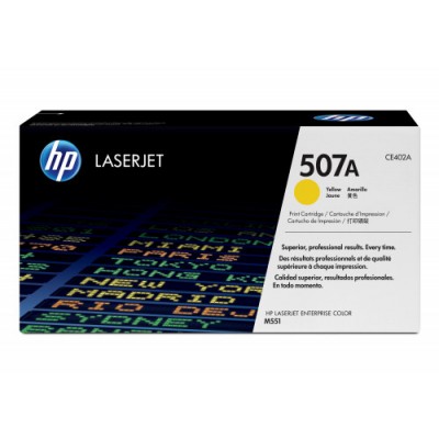 HP 507A TONER HP507A AMARILLO CE402A