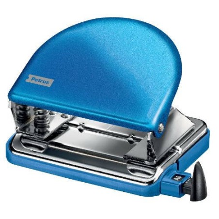 1812-TALADRO METALICO MODELO 52 WOW CAPACIDAD 20 HOJAS COLOR AZUL PETRUS 626518