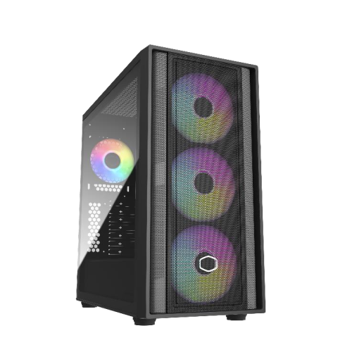 18121-Cooler Master MasterBox 600 Escritorio Negro